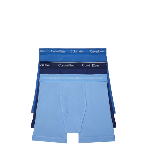 3-PACK CLASSIC FIT BOXER BRIEFS BLUE