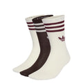 3- STRIPES CREW SOCKS 3 PAIRS