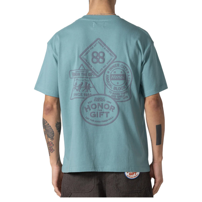 88 BLOCK T-SHIRT GREEN