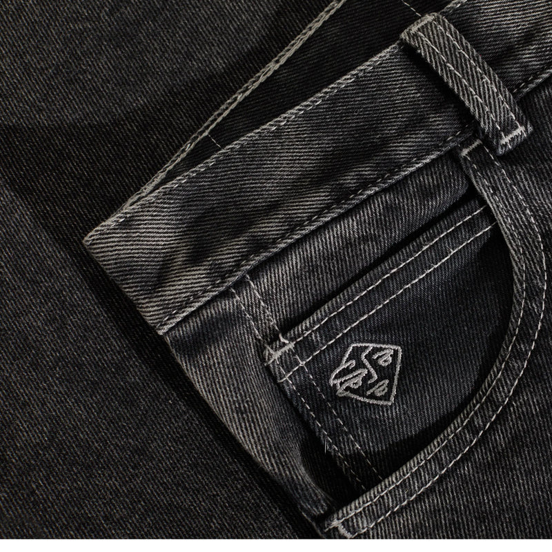 89! PANTS SILVER BLACK