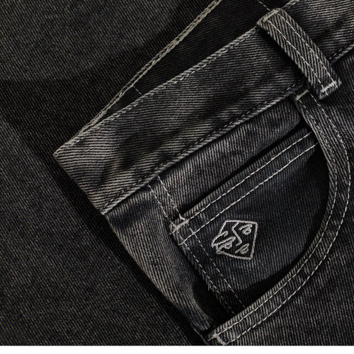 89! PANTS SILVER BLACK
