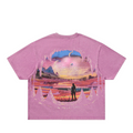 ABYSS SHORT SLEEVE KNIT AMETHYST BOXY FIT