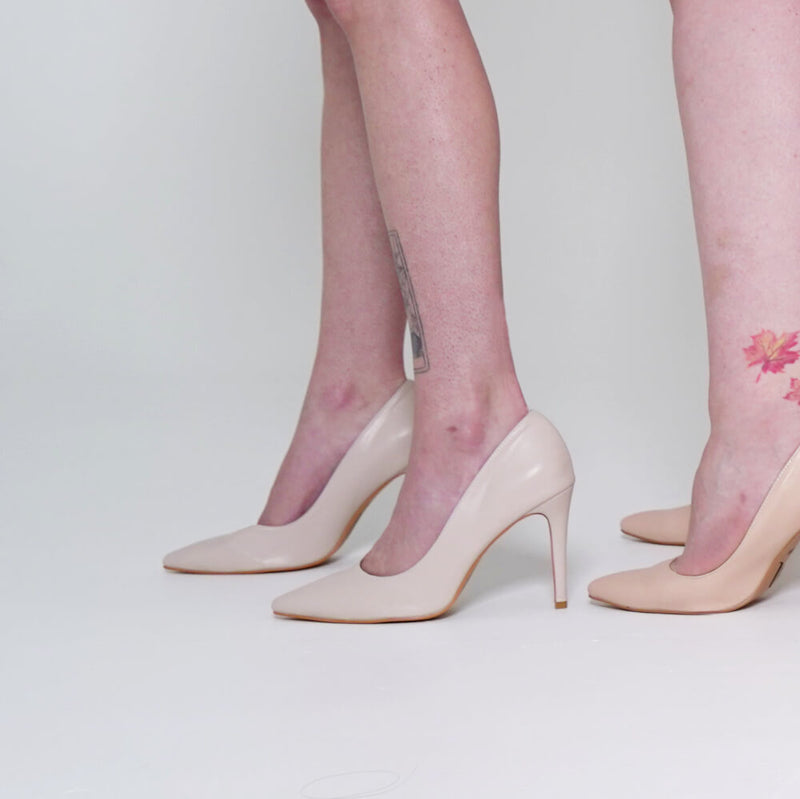Adira Nude - Truly Nude Shade One - Rubber Sole
