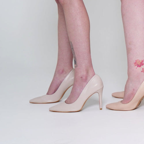 Adira Nude - Truly Nude Shade One - Rubber Sole