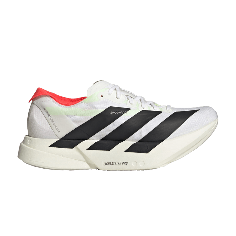 Adizero Adios Pro 4 White Black Red (Women's)