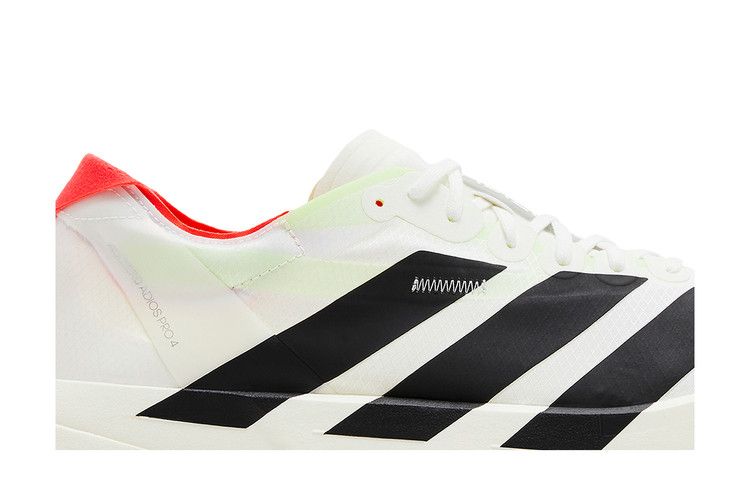 Adizero Adios Pro 4 White Black Red
