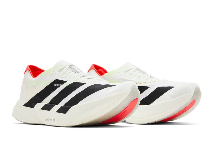 Adizero Adios Pro 4 White Black Red