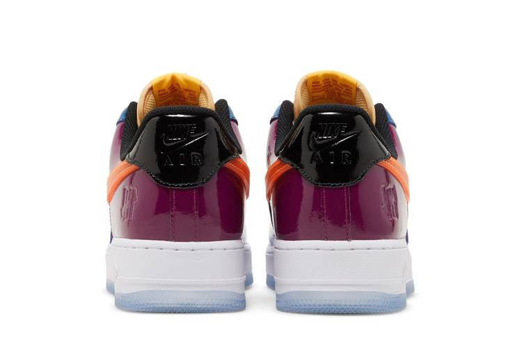 Air Force 1 Low SP Undefeated Multi-Patent Total Orange