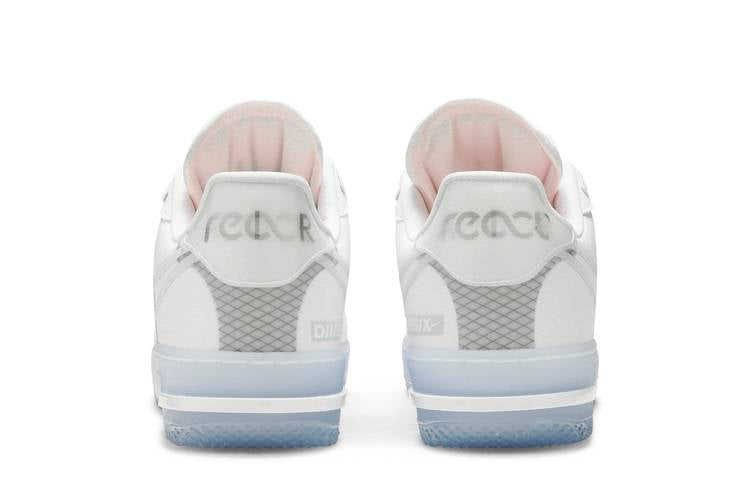 Air Force 1 React White Light Bone