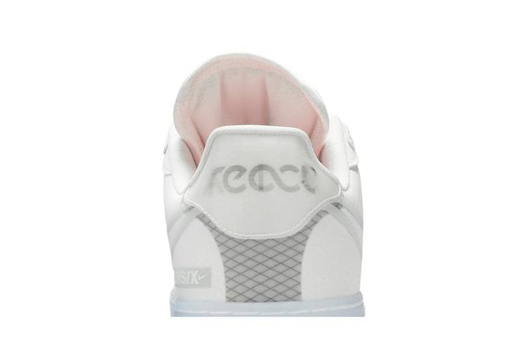 Air Force 1 React White Light Bone