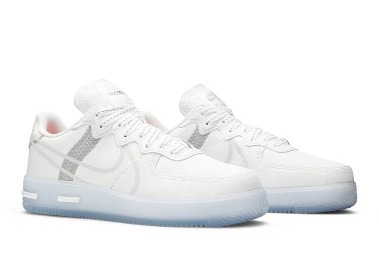 Air Force 1 React White Light Bone