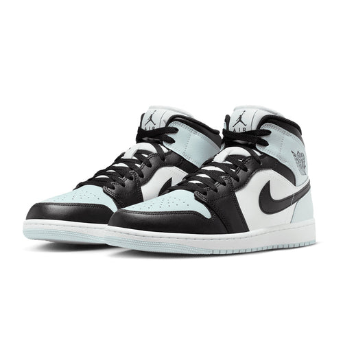 AIR JORDAN 1 MID BLACK/SQUADRON BLUE