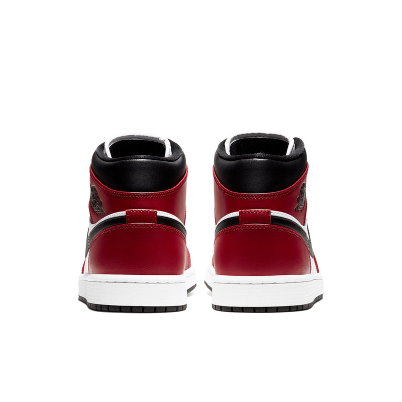 AIR JORDAN 1 MID "BLACK TOE"