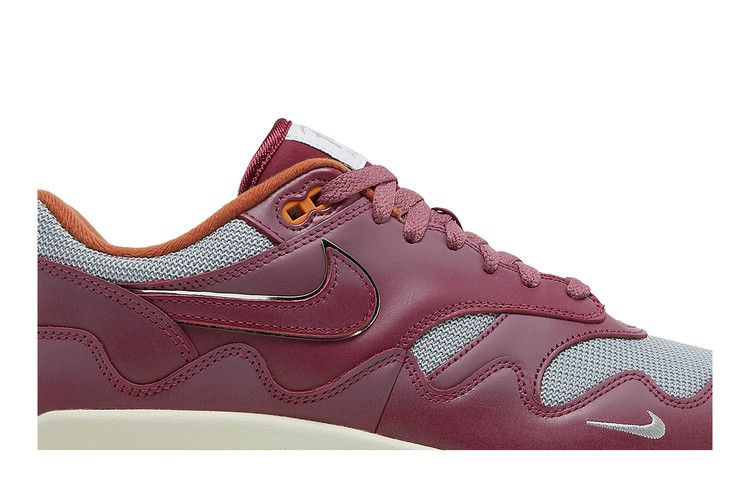 Air Max 1 Patta Waves Rush Maroon (with Bracelet)