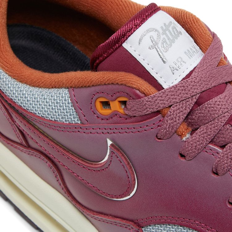 Air Max 1 Patta Waves Rush Maroon (with Bracelet)