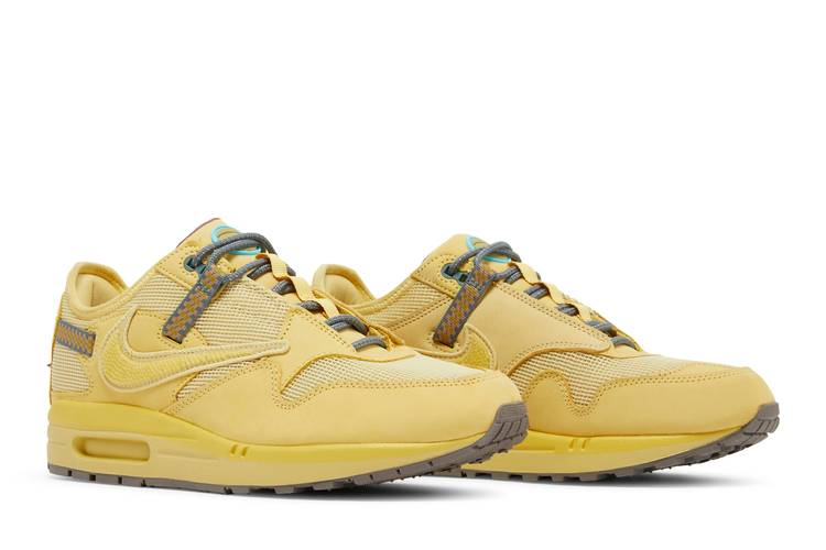 Air Max 1 Travis Scott Cactus Jack Saturn Gold