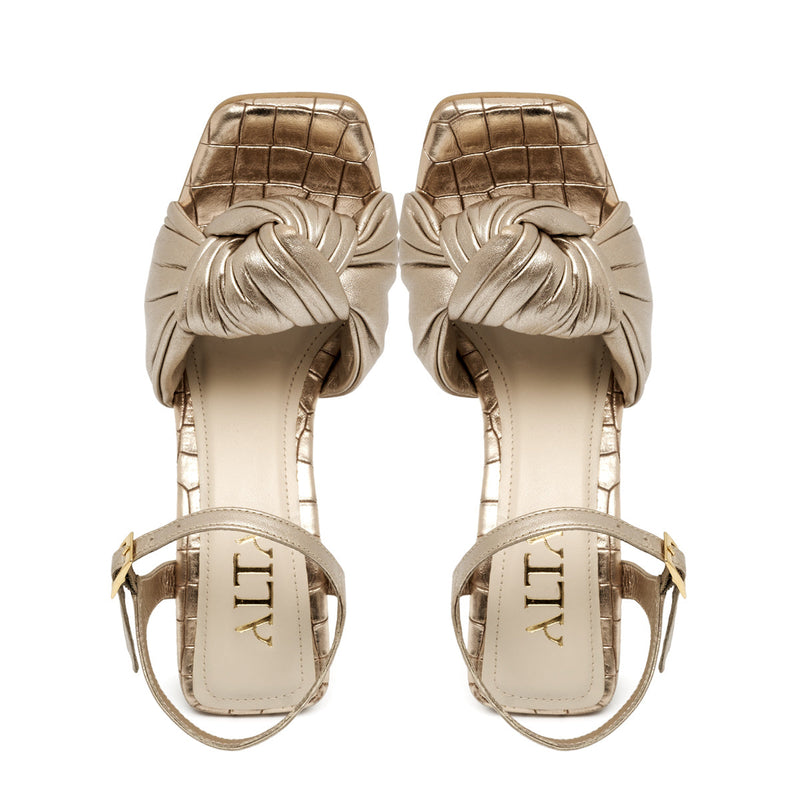 ALESSIA GOLD SANDALS
