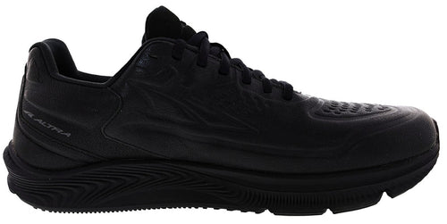 Medial of Black Altra Men’s Torin 5 Leather Lightweight Slip Resistant Work Shoes