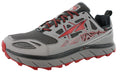 Lateral of Gray/Red3.0 Altra Mens Trail Running Lightweight Shoes Lone Peak 3.0 Neoshell