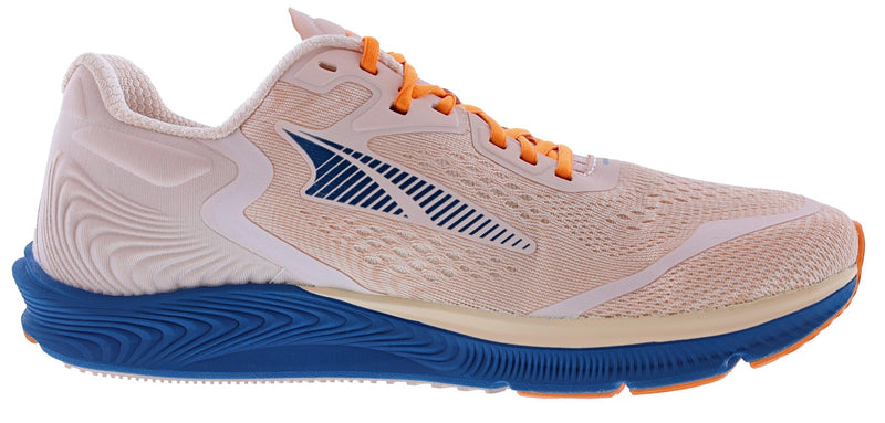 Medial of Dusty Pink Altra Women’s Torin 5 Lightweight Running Shoes