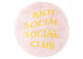 Anti Social Social Club No Shoes Inside Rug Pink