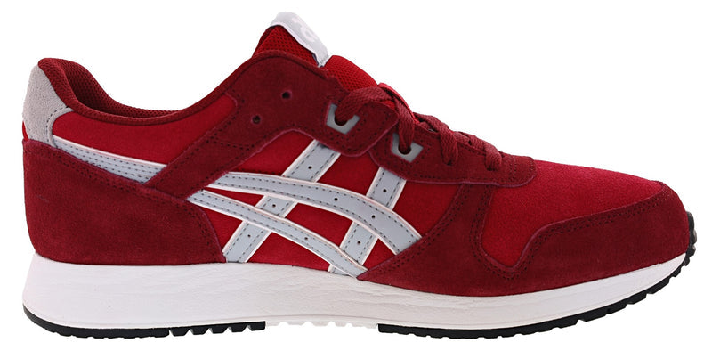 Medial of Beet Juice/Piedmont Grey Asics Men's Lyte Classic Lightweight Comfort Walking Shoes