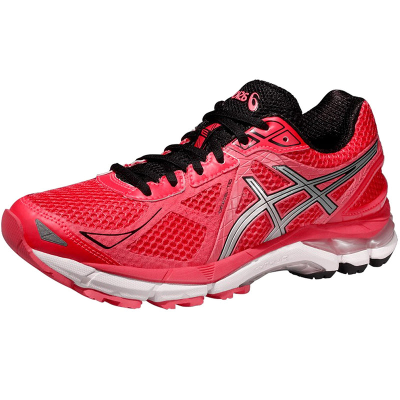 Lateral of Lightning/HotPink/Navy5327 ASICS Women Walking Trail Cushioned Running Sneakers