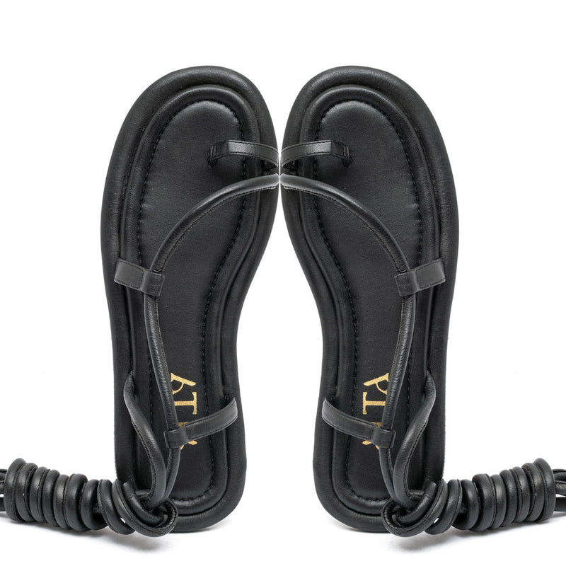 AURORA BLACK SANDALS