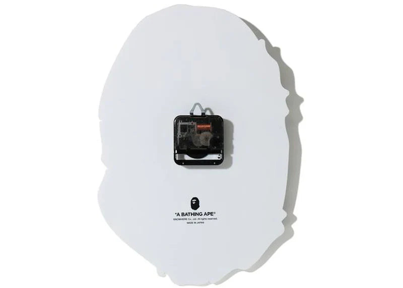BAPE ABC Camo Ape Head Wall Clock Green