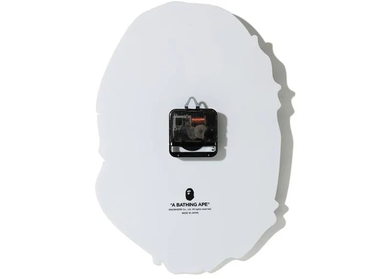 BAPE ABC Camo Ape Head Wall Clock Pink