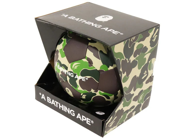 BAPE ABC Camo Soccer Ball Green