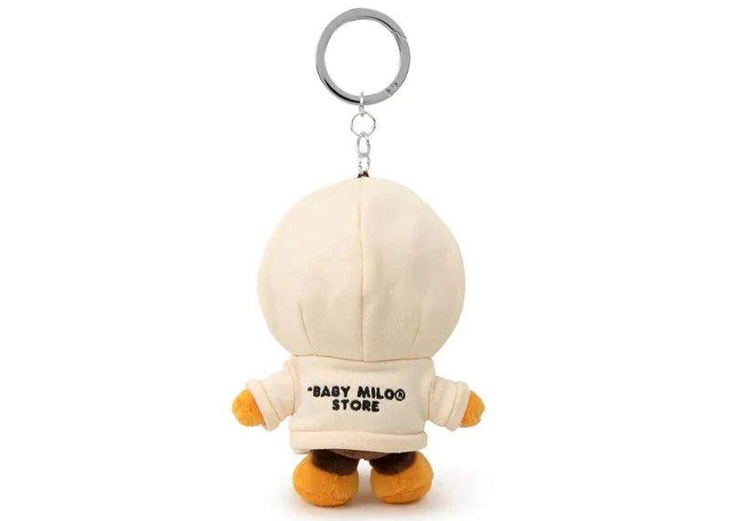 BAPE Baby Milo Plush Doll Keychain Ivory