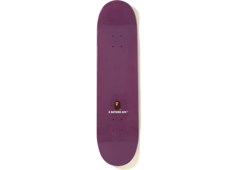 BAPE Color Camo Skateboard Purple