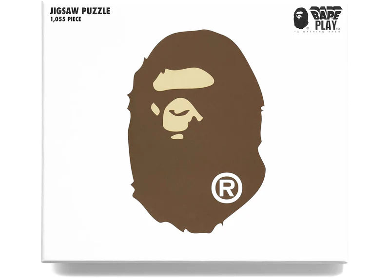 BAPE Head Puzzle (1,050 Pieces) Brown