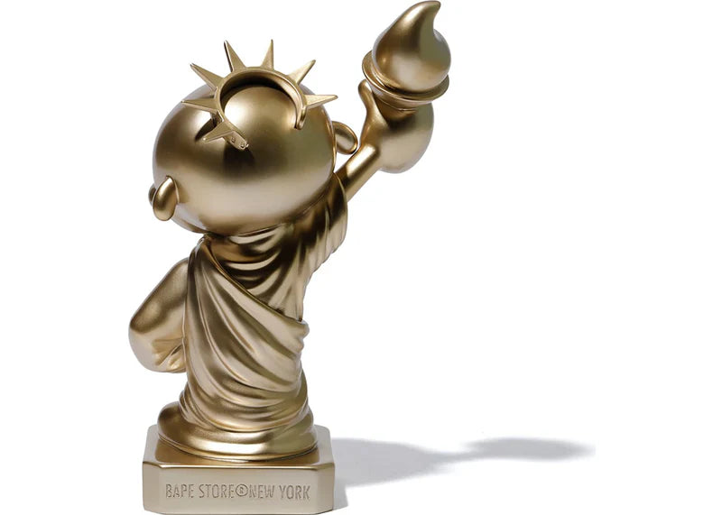 BAPE Madison Avenue Baby Milo Figure Gold