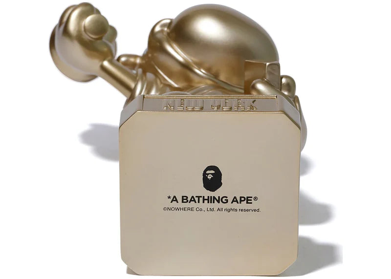 BAPE Madison Avenue Baby Milo Figure Gold