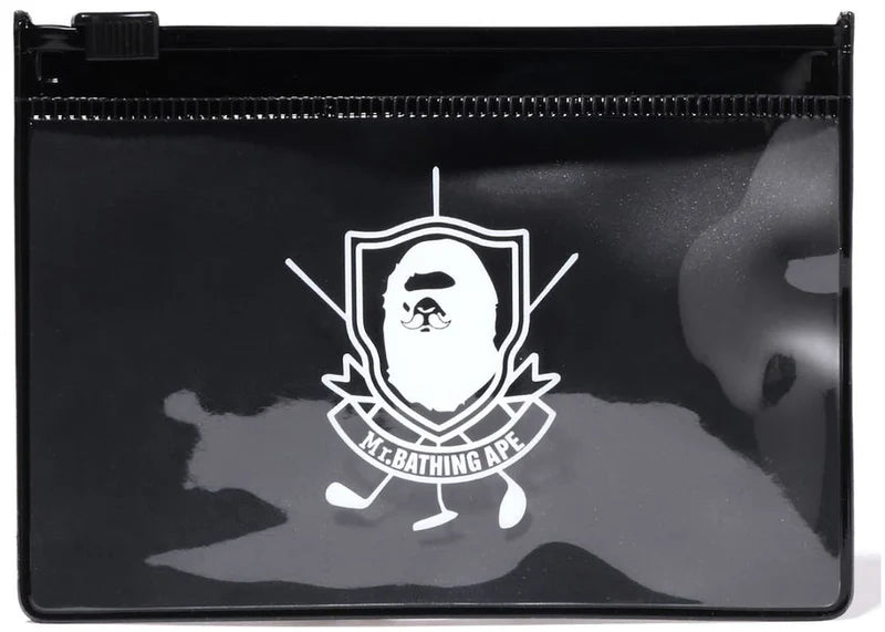 BAPE Mr. Bathing Ape Golf Clip Marker Brown Silver
