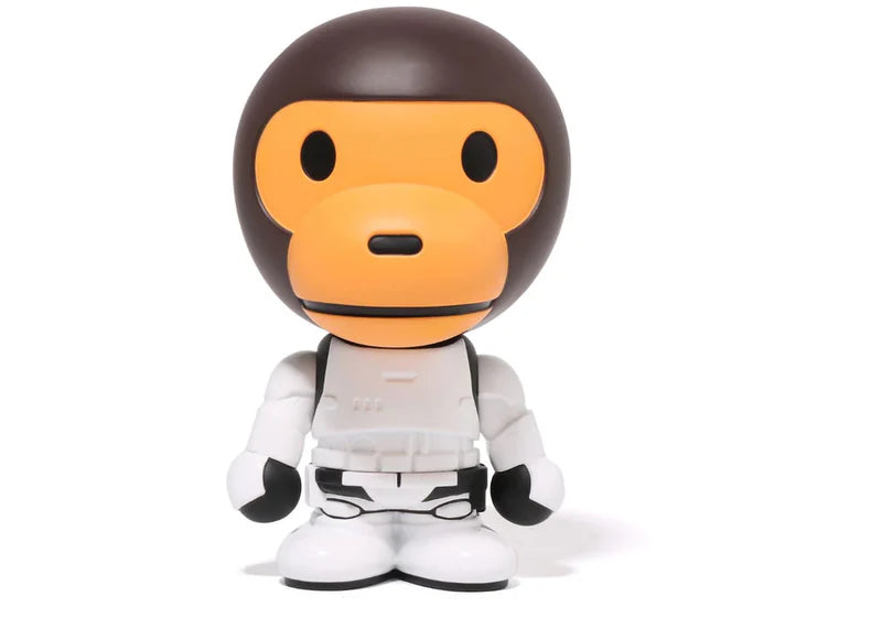 BAPE Star Wars x Baby Milo VCD First Order Stormtrooper Figure White