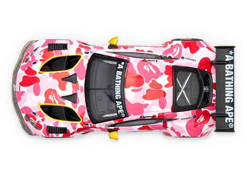 BAPE x POPRACE Aston Martin GT3 Pink