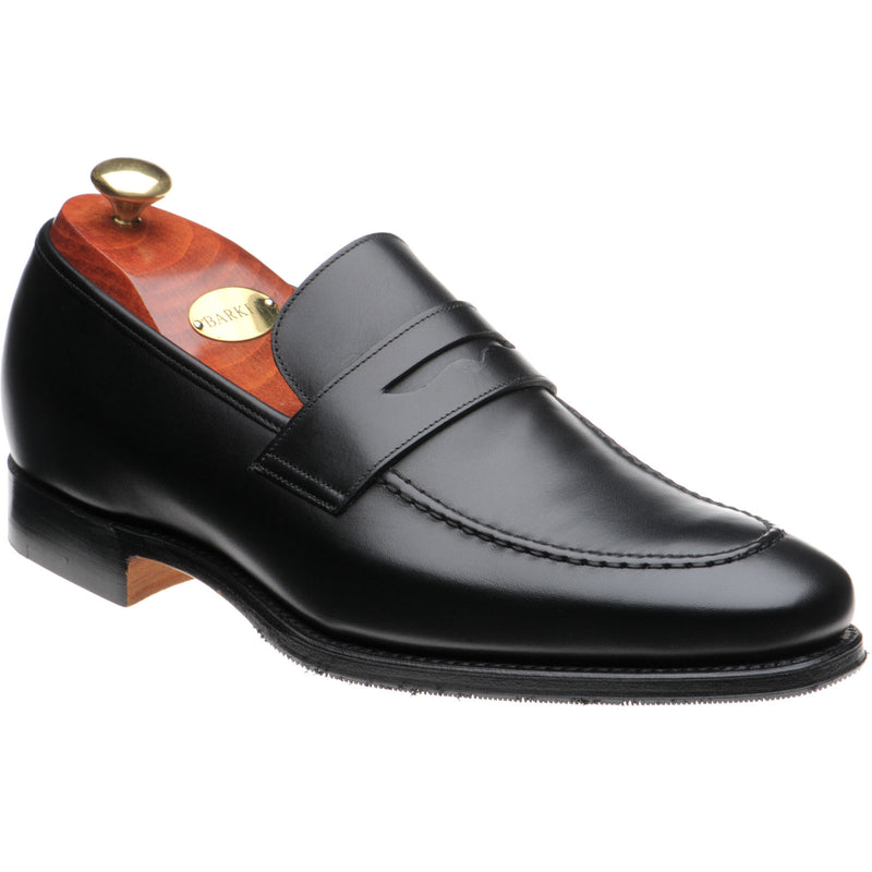 Product image for Barker Gates in black calf