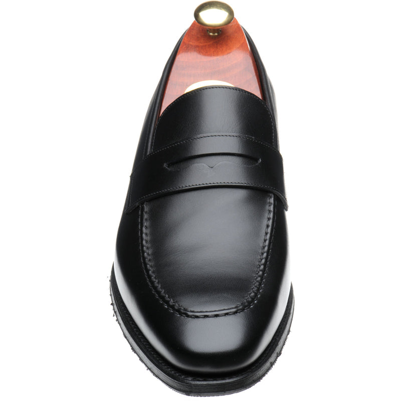 Product image for Barker Gates in black calf