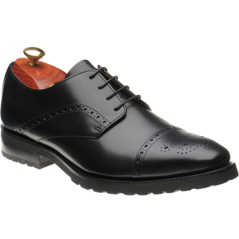 Product image for Barker Margate in black calf