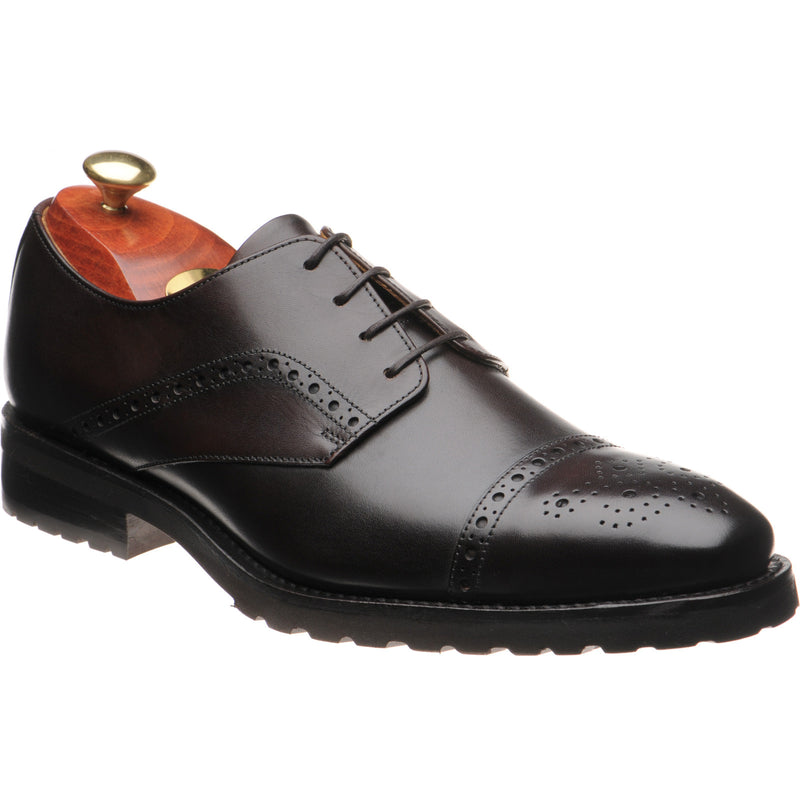 Product image for Barker Margate in chestnut calf