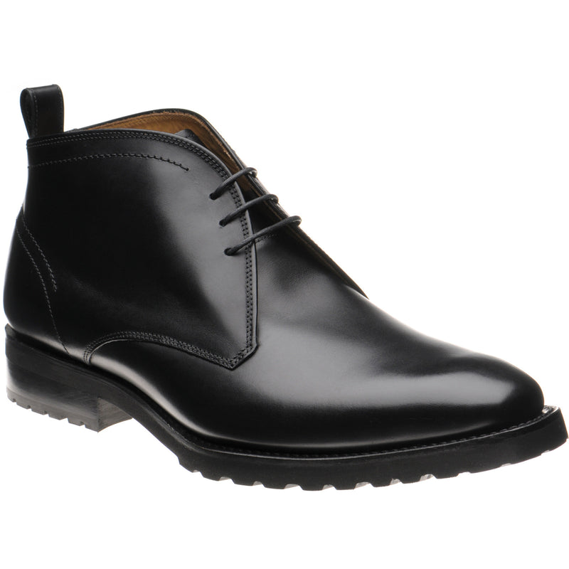 Product image for Barker Melksham in black calf