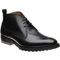 Product image for Barker Melksham in black calf