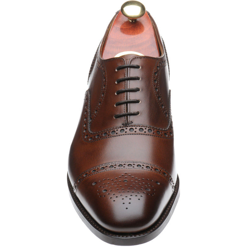 Product image for Barker Mirfield in dark walnut calf