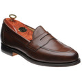 Product image for Barker Portsmouth in dark walnut calf