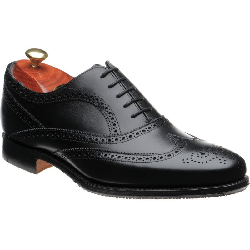 Product image for Barker Turing in black calf