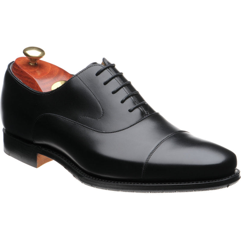 Product image for Barker Wright in black calf