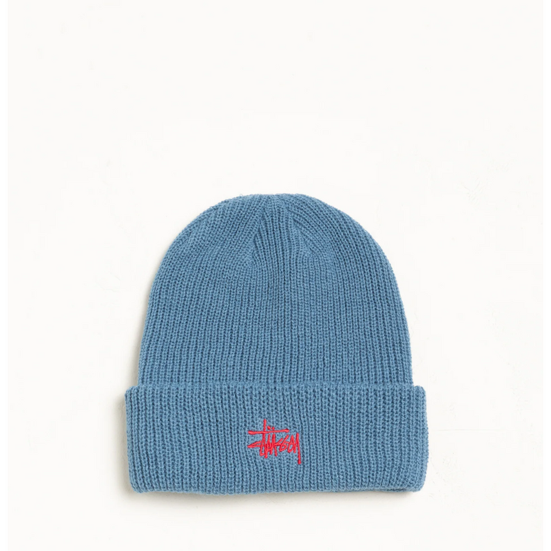 BASIC CUFF BEANIE BLUE